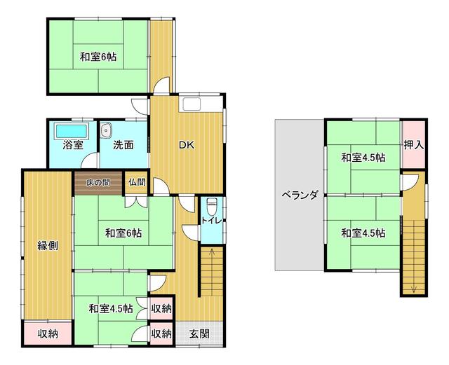 house for sale in Mihara, Hiroshima | ¥4,500,000 | 5DK | Akiyama hous…