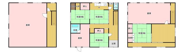 house for sale in Mihara, Hiroshima | ¥6,500,000 | 5K | Akiyama house…