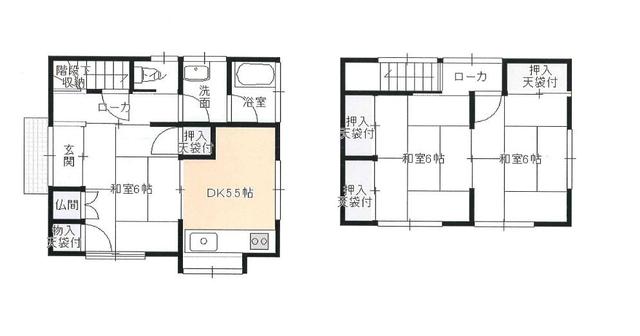 house for sale in Miyoshi, Hiroshima | ¥6,000,000 | 3DK | Akiyama hou…