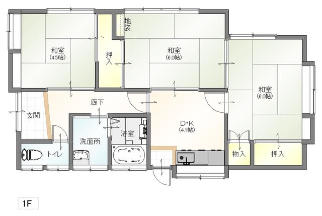 広島県呉市の一戸建て | 1100万円 | 3DK | 246.45m² | Akiyama house finder