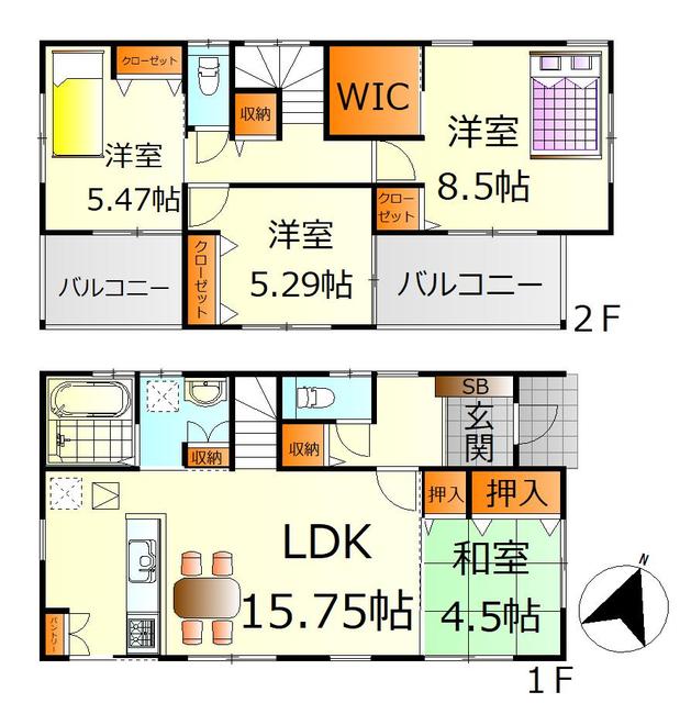 detached 広島県安芸郡海田町国信２丁目 地図を見る