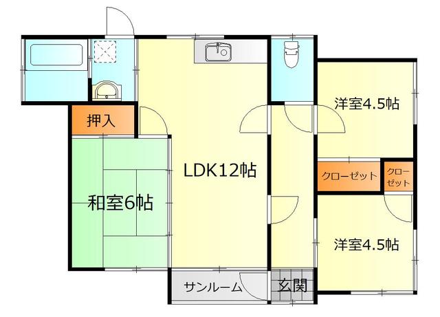 house for sale in 安芸郡熊野町, Hiroshima | ¥2,800,000 | 3LDK | Akiyama hou…
