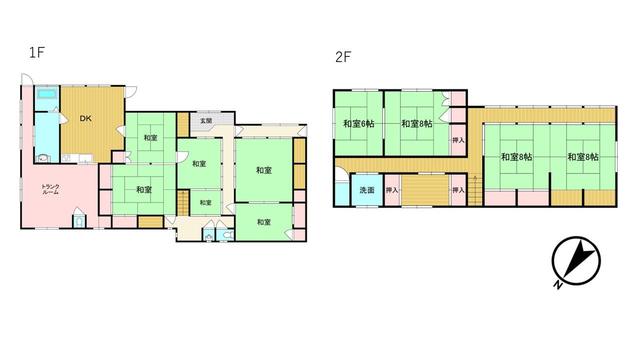 detached 広島県福山市神辺町大字上竹田 地図を見る