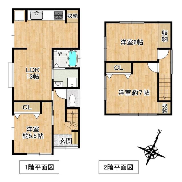 detached 広島県安芸郡熊野町中溝５丁目
