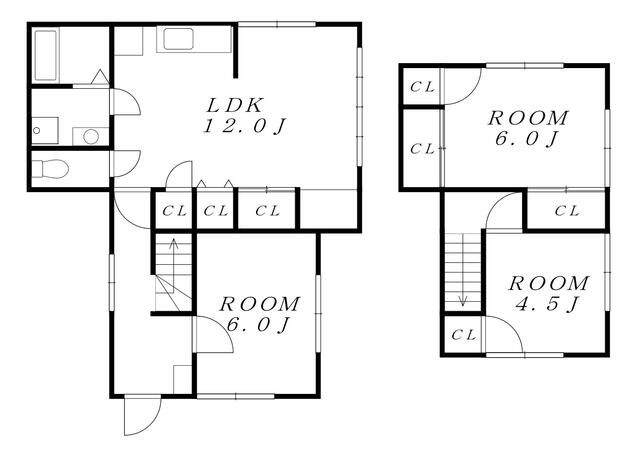 徳島県徳島市の一戸建て | 424万円 | 3LDK | 99.21m² | Akiyama house finder