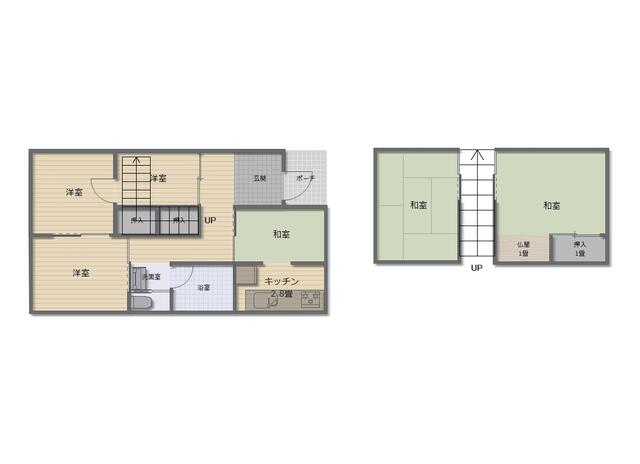 徳島県徳島市の一戸建て | 450万円 | 5DK | 109.65m² | Akiyama house finder