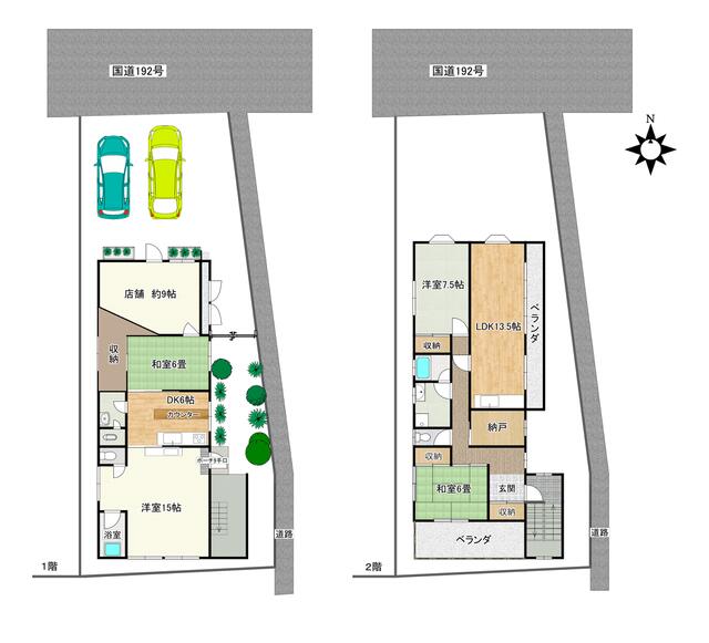 house for sale in 徳島市, Tokushima | ¥18,000,000 | 4SLDK | Akiyama hous…