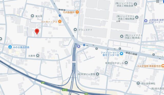 detached 徳島県板野郡藍住町東中富字東傍示 地図を見る