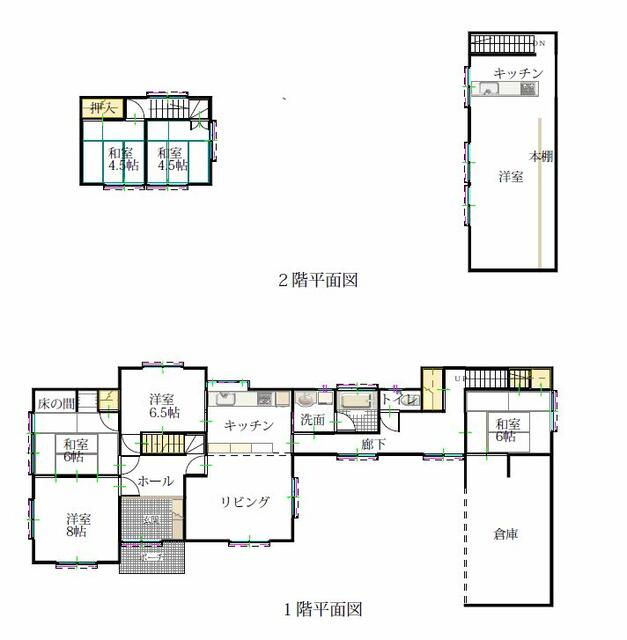 detached 徳島県板野郡藍住町東中富字東傍示 地図を見る