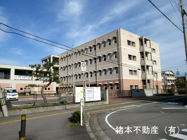 徳島市立徳島中学校 (254m)
