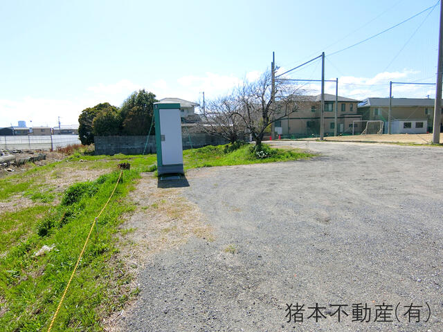 現地土地／北東から