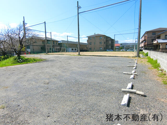 現地土地／北東から撮影