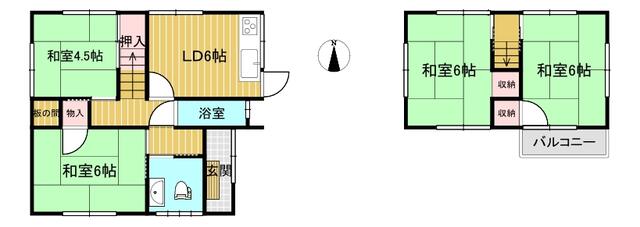 detached 徳島県阿南市津乃峰町長浜