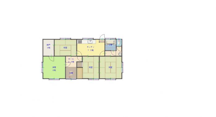 徳島県阿波市の一戸建て | 380万円 | 4DK | 1629.99m² | Akiyama house finder