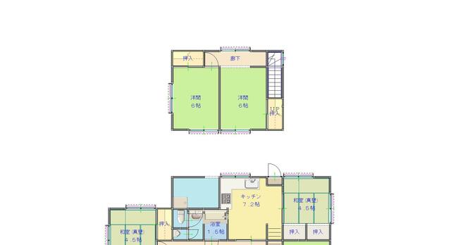 detached 徳島県阿波市土成町秋月字伊月 地図を見る