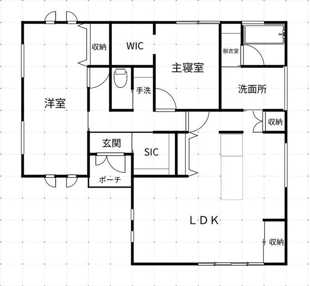 detached 徳島県板野郡北島町北村字西久保 地図を見る