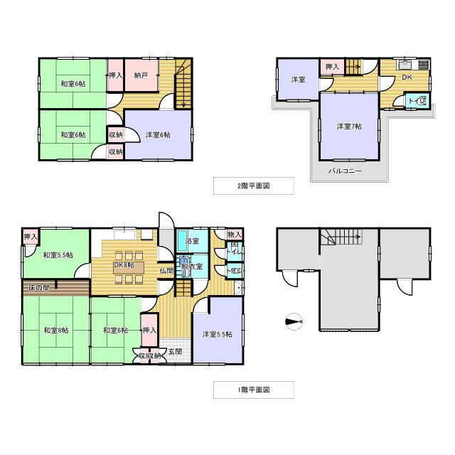 徳島県阿南市の一戸建て | 980万円 | 7DK | 778.22m² | Akiyama house finder