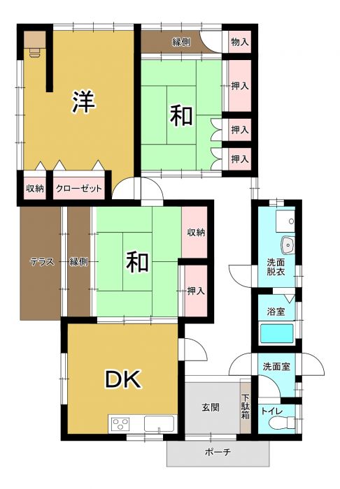 detached 徳島県板野郡北島町新喜来字北ハリ