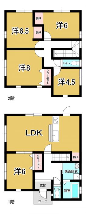徳島県板野郡藍住町の一戸建て | 2100万円 | 5LDK | 162.58m² | Akiyama house finder