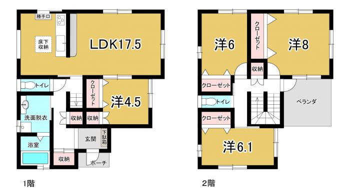 徳島県板野郡藍住町の一戸建て | 2480万円 | 4LDK | 142.98m² | Akiyama house finder