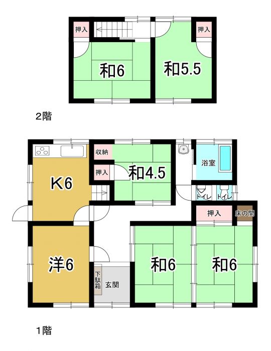 detached 徳島県美馬市脇町字拝原