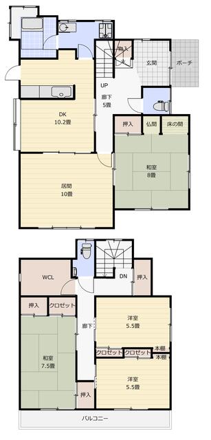 detached 徳島県鳴門市撫養町北浜字宮の東