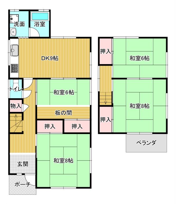 detached 徳島県小松島市小松島町字南開 地図を見る