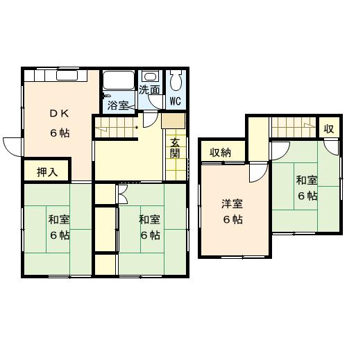 detached 徳島県小松島市小松島町字今開 地図を見る