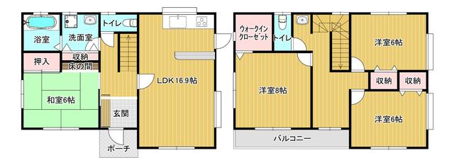 detached 徳島県小松島市金磯町 地図を見る