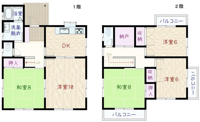 detached 徳島県板野郡上板町椎本字野神