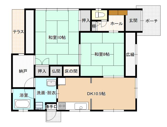 detached 徳島県名西郡石井町浦庄字下浦