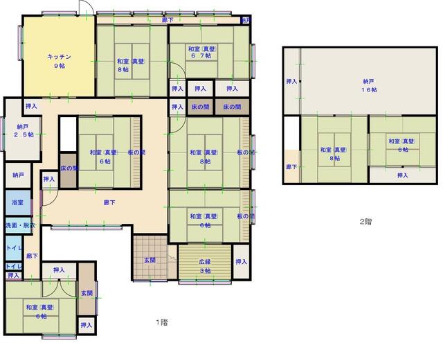 detached 徳島県那賀郡那賀町土佐字北町 地図を見る