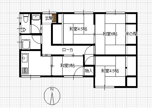 detached 徳島県三好市池田町中西イバ