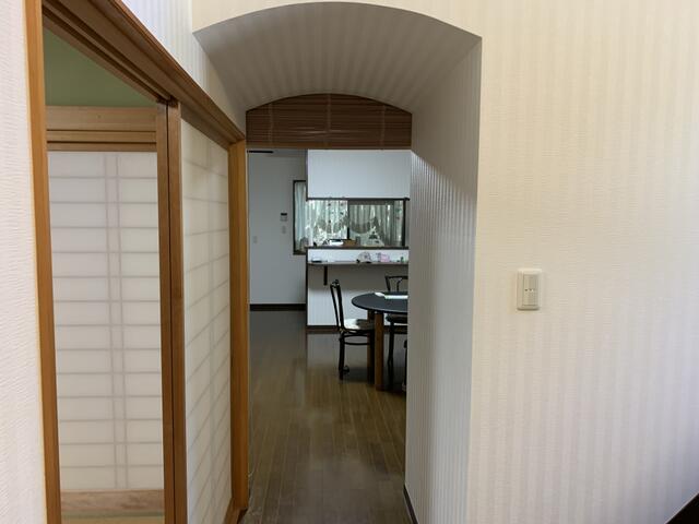 玄関から室内への動線がスムーズ。実際に歩いてみると暮らしやす