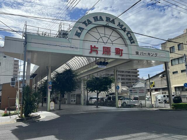 片原町商店街 (350m)