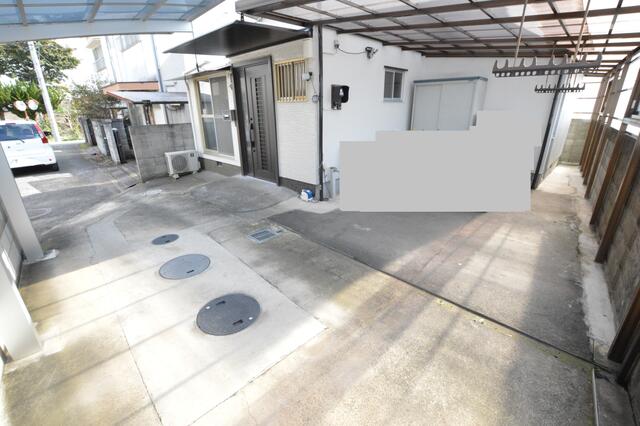 現地（駐車場）