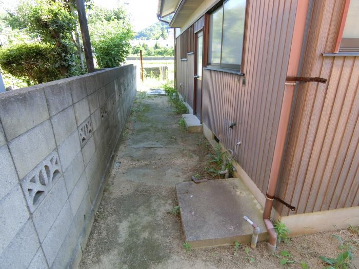 給湯設備は撤去済みです