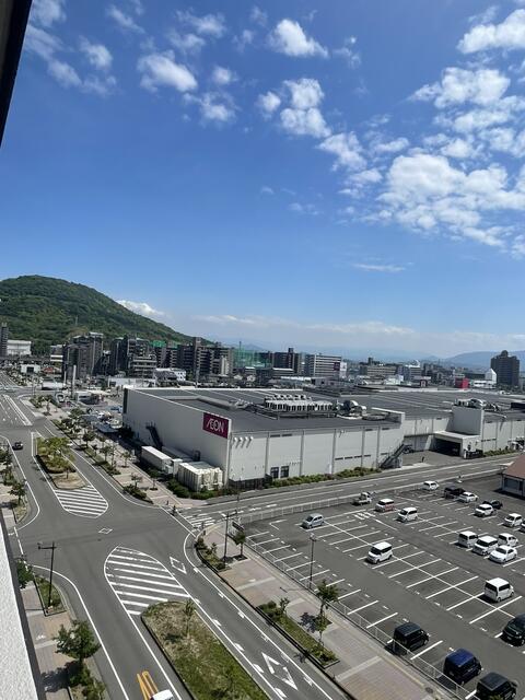 住戸からの眺望／リビング（バルコニー側）から瀬戸内海・丸亀城・青山を一望でき