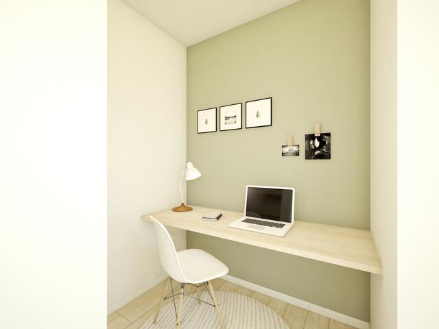 リビング以外の居室／完成予想図（書斎）※画像はイメージです。実際と異なる場合がご