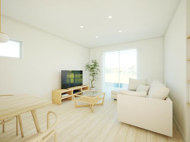 リビング／完成予想図（ＬＤＫ）※画像はイメージです。実際と異なる場合が