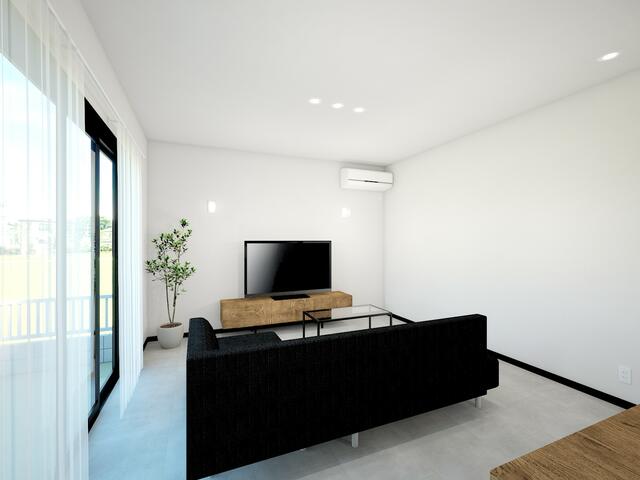 リビング／完成予想図（リビング）