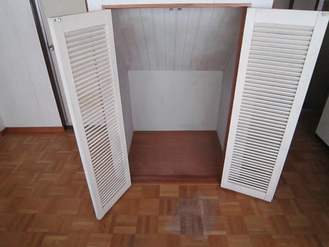 収納／何かと使えそうな収納あり