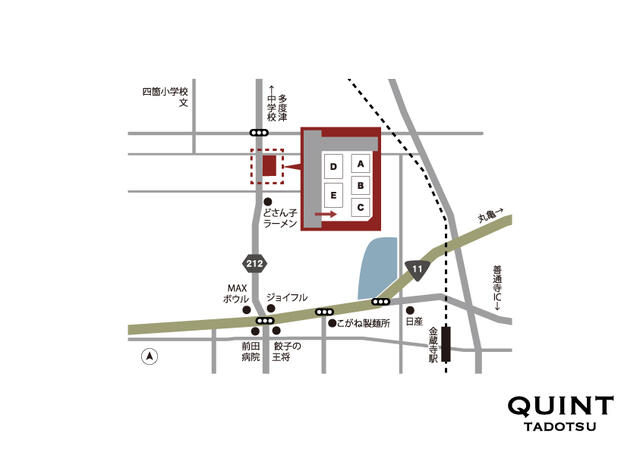 物件の周辺地図です。