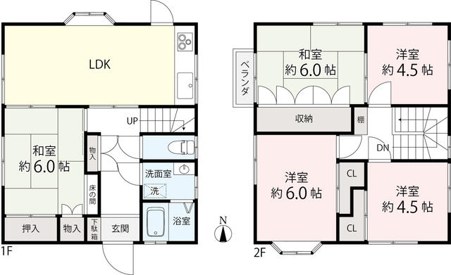 香川県高松市の一戸建て | 500万円 | 5LDK | 185.92m² | Akiyama house finder