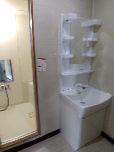 洗面台・洗面所／洗面台は新品です！