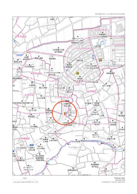 detached 埼玉県坂戸市にっさい花みず木６丁目 地図を見る