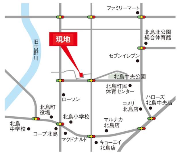 detached 徳島県板野郡北島町中村字田処 地図を見る