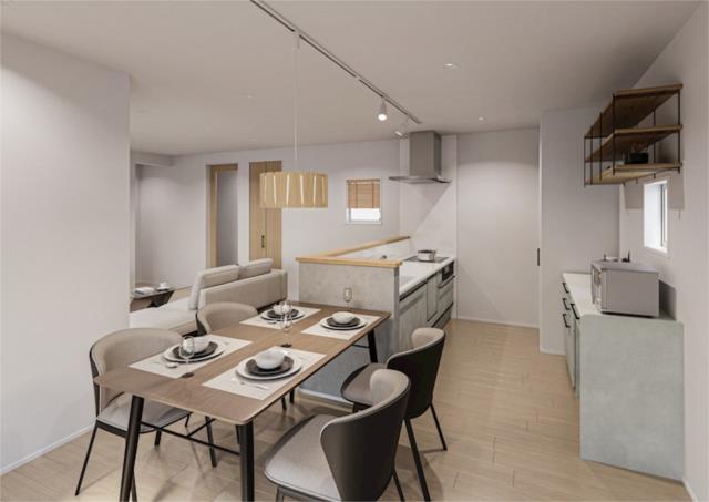 リビング以外の居室／カップボード＆パントリー完備のキッチン。収納充実で毎日の家事