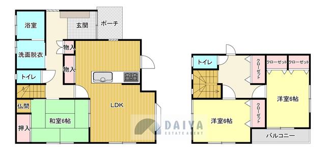 愛媛県松山市の一戸建て | 2450万円 | 3LDK | 132.53m² | Akiyama house finder