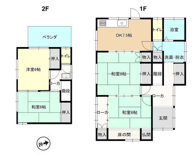 detached 愛媛県南宇和郡愛南町御荘平城 地図を見る